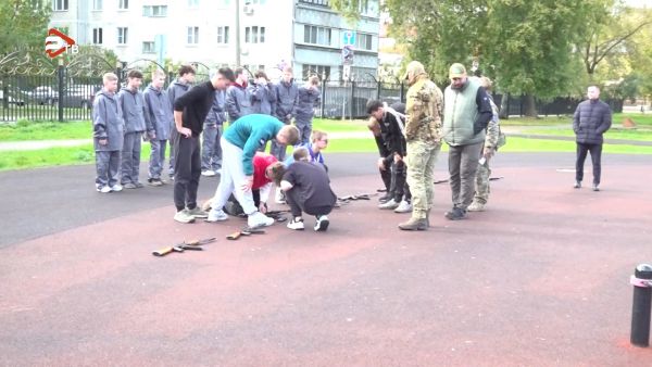 На базе школы №21 прошла традиционная спартакиада допризывной молодёжи