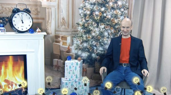 Актёр театра и кино, житель Раменского Алексей Шаранин поздравляет с Новым годом!