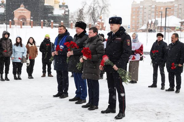В Раменском Глава округа Эдуард Малышев принял участие в торжественном митинге