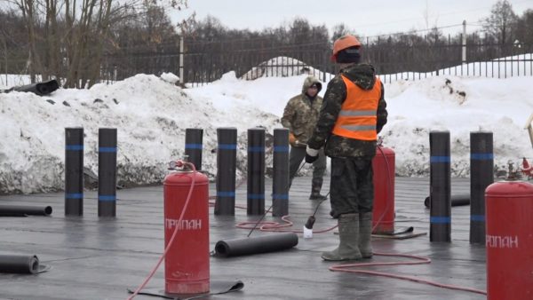 В Раменском округе ведется строительство пристройки на 200 мест к Софьинской средней общеобразовательной школе