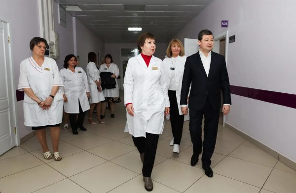 Глава Раменского округа Эдуард Малышев провёл «Здравчас» в Раменской городской поликлинике