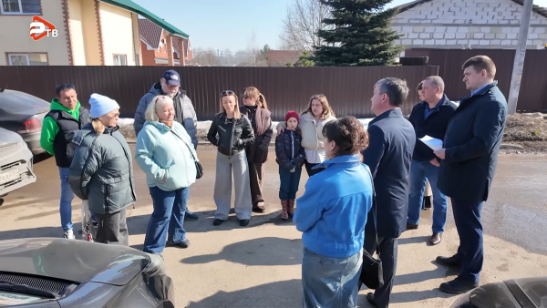В селе Кривцы состоялась встреча жителей с представителями администрации Раменского муниципального округа