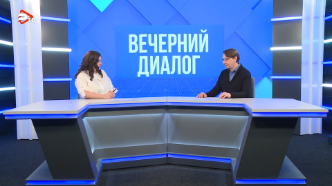 Вечерний диалог | Михаил Чечелев