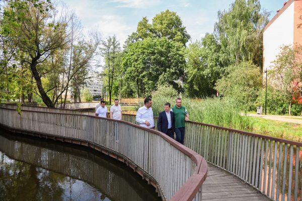В Раменском продолжаются работы по содержанию общественных пространств